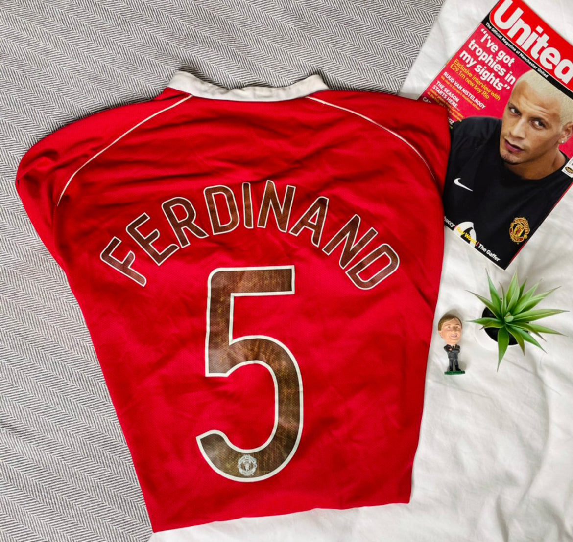 Figure Футболиста Soccerstarz Rio Ferdinand Manchester United (rio  Ferdinand Man Utd) Home Kit (series 1) (73321) - Action Figures - AliExpress