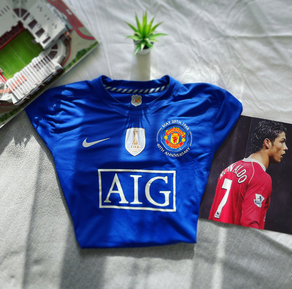 2008-09 Manchester United Third Shirt | Ronaldo #7 | Mint | XL