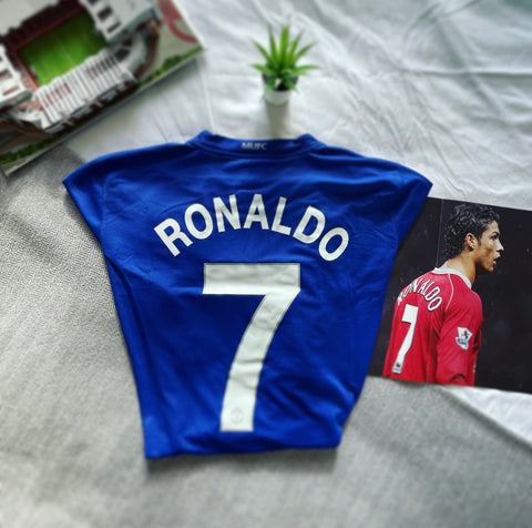 2008-09 Manchester United Third Shirt | Ronaldo #7 | Mint | XL