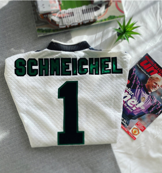 1996-97 Manchester United Goalkeeper Shirt Schmeichel #1 | Very Good | Large