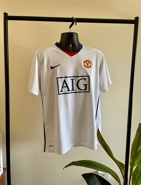 2008-09 Manchester United Away Shirt | Ronaldo #7 | Very Good | Large