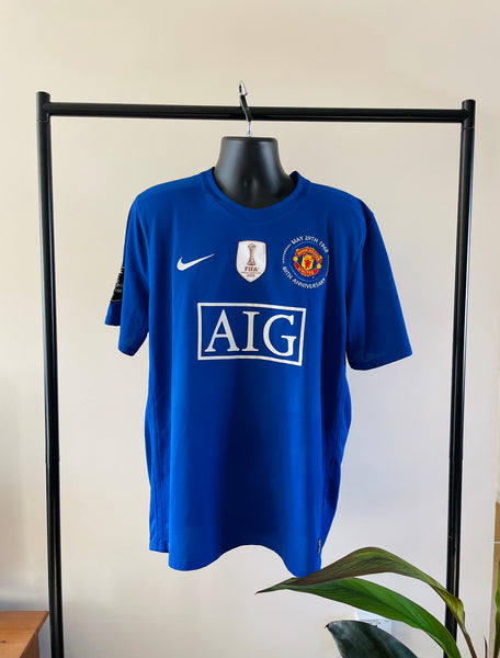 2008-09 Manchester United Third Shirt | Ronaldo #7 | Mint | XL