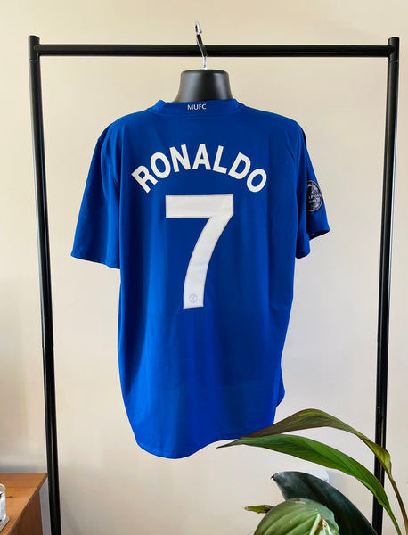 2008-09 Manchester United Third Shirt | Ronaldo #7 | Mint | XL