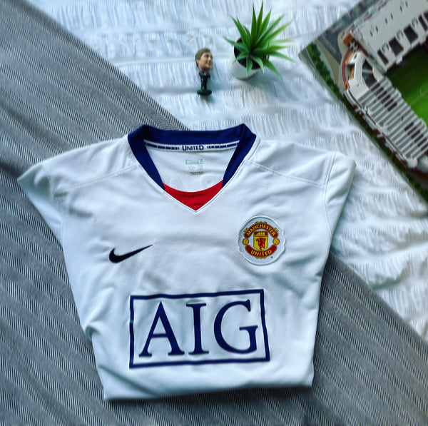 2008-09 Manchester United Away Shirt | Berbatov #9 | Very Good | Large