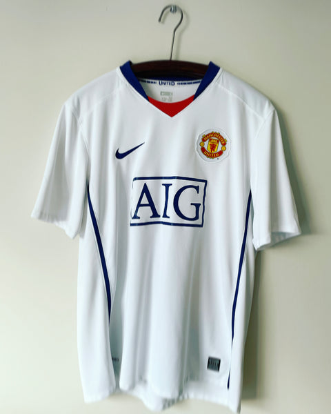 2008-09 Manchester United Away Shirt | Berbatov #9 | Very Good | Large