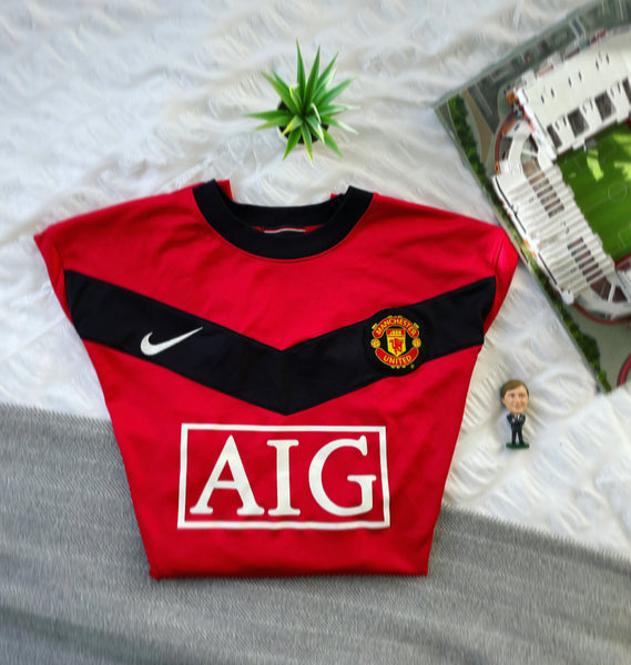 2009-10 Manchester United Home Shirt | Rooney #10 | Mint | XL