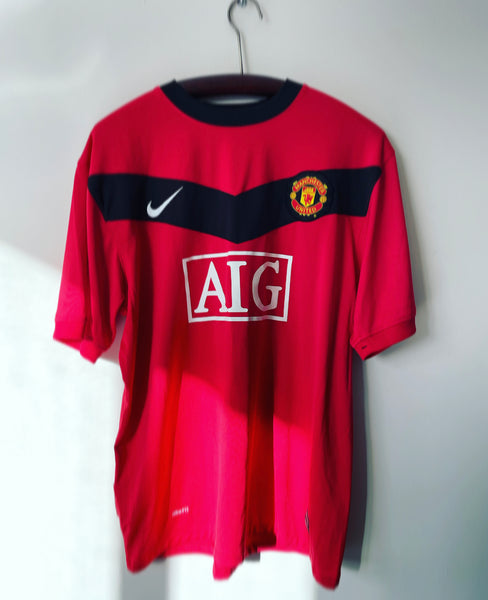 2009-10 Manchester United Home Shirt | Rooney #10 | Mint | XL