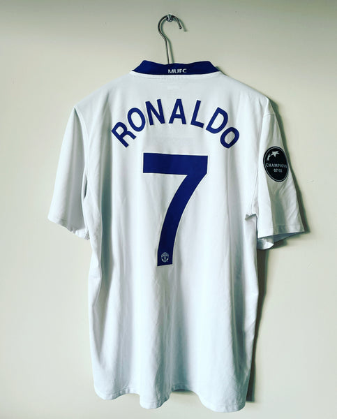 2008-09 Manchester United Rare Final Away Shirt | Ronaldo #7 | Very Good | Large