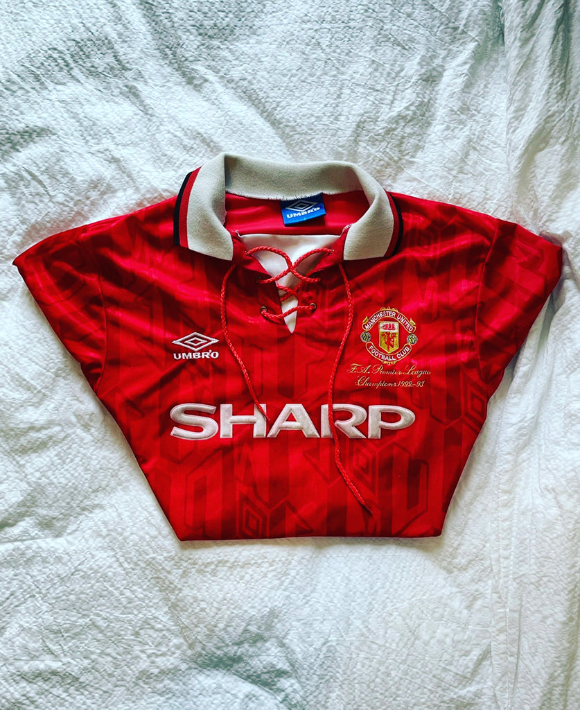 Retro Manchester United Home Football Shirt 92/94