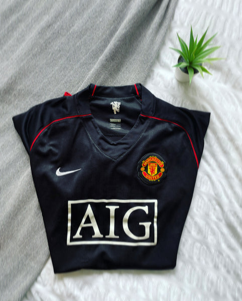2007-08 Manchester United Away Shirt Ronaldo #7 | Good | Large