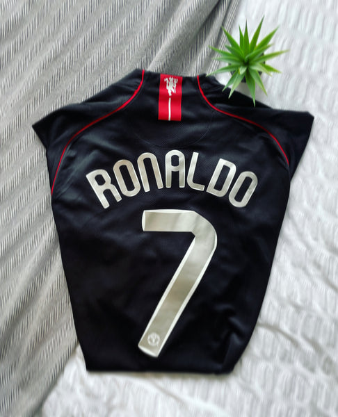 2007-08 Manchester United Away Shirt Ronaldo #7 | Good | Large