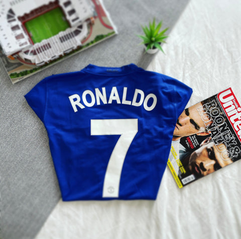 2008-09 Manchester United Third Shirt | Ronaldo #7 | Good | L