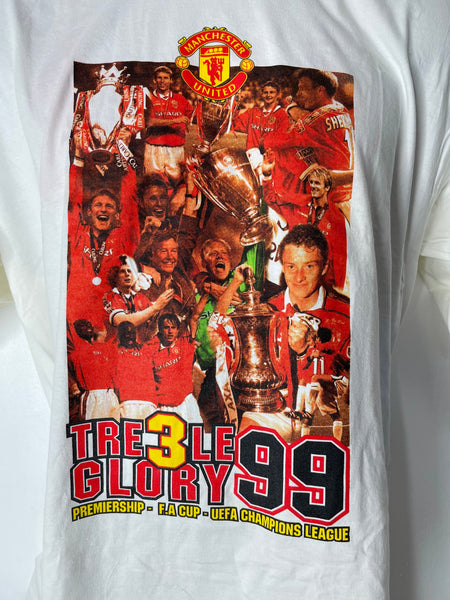 Man United T-Shirt | 'Treble Champions' | L