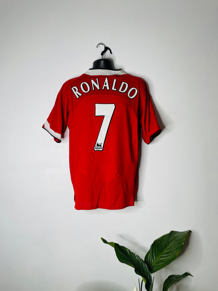 2004-06 Manchester United Home Shirt | Ronaldo #7 | Mint | Small