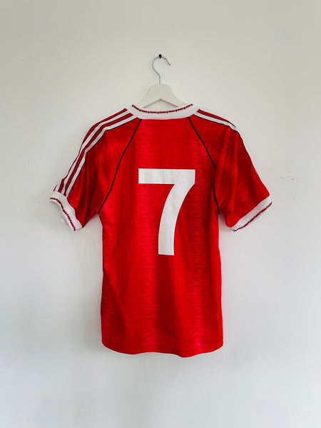 1990-92 Manchester United Home Shirt | Robson #7 | Mint | Medium