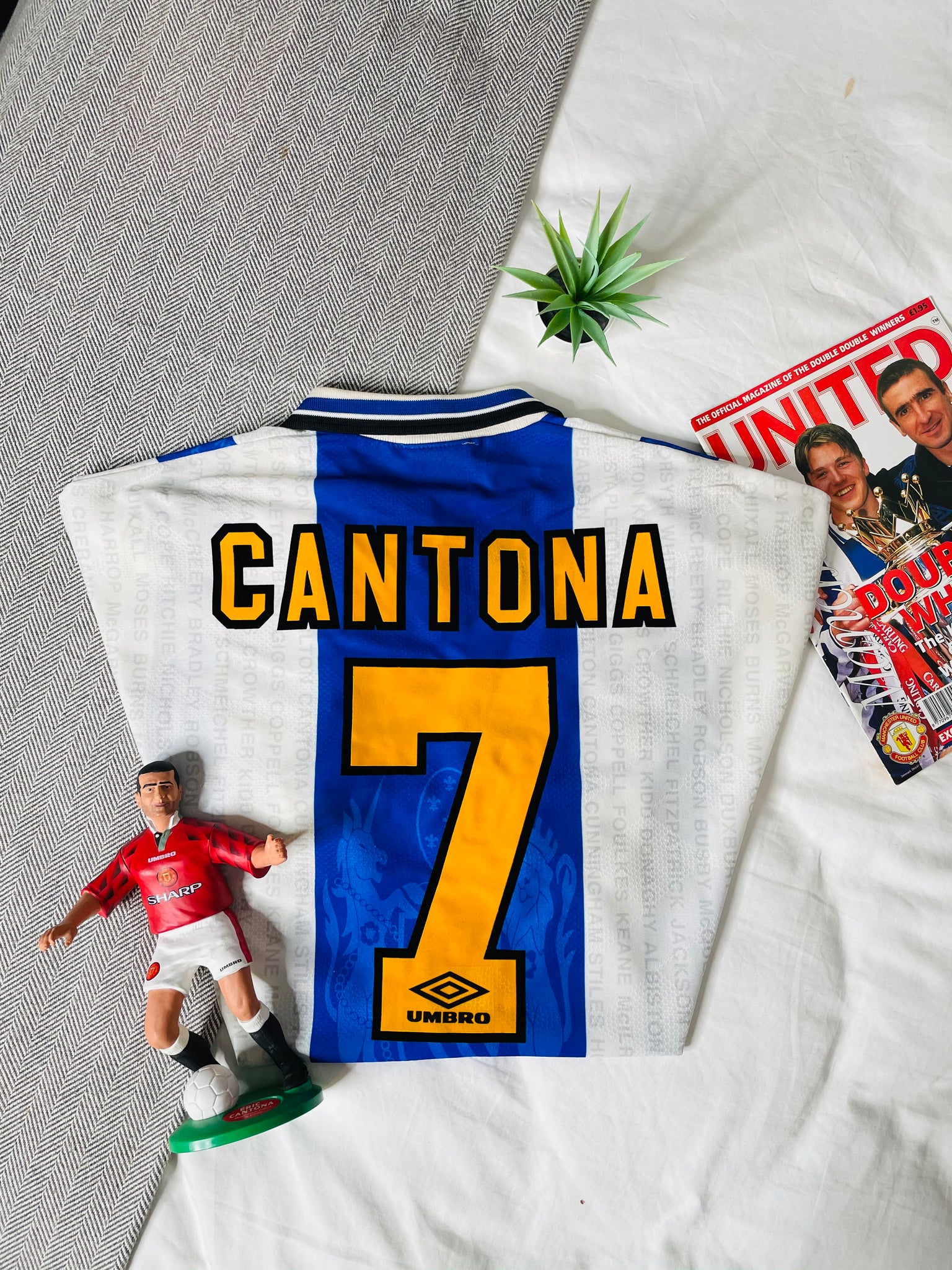 1994-96 Manchester United Third Shirt | Good | L