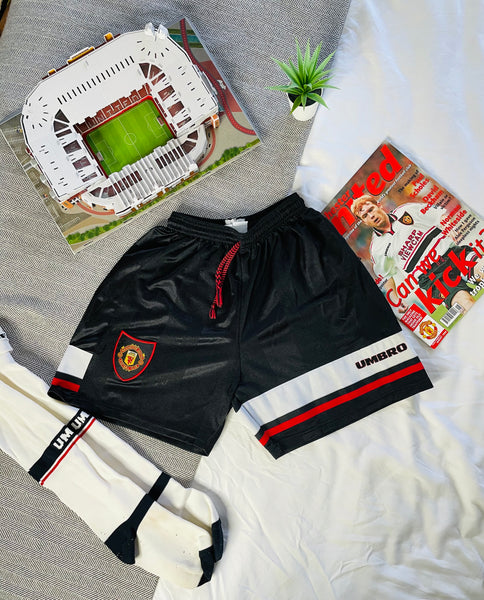 1997-99 Manchester United Away Full Kit | Very Good | M