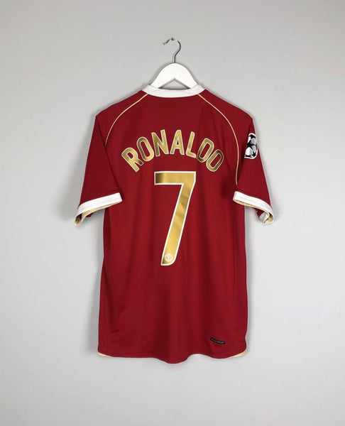 2006-07 Manchester United Home Shirt Ronaldo #7 | Very Good | Medium