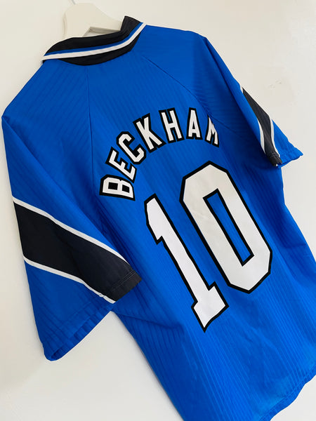 1996-98 Manchester United Third Shirt Winners Edition | Beckham #10 | Mint | XXL