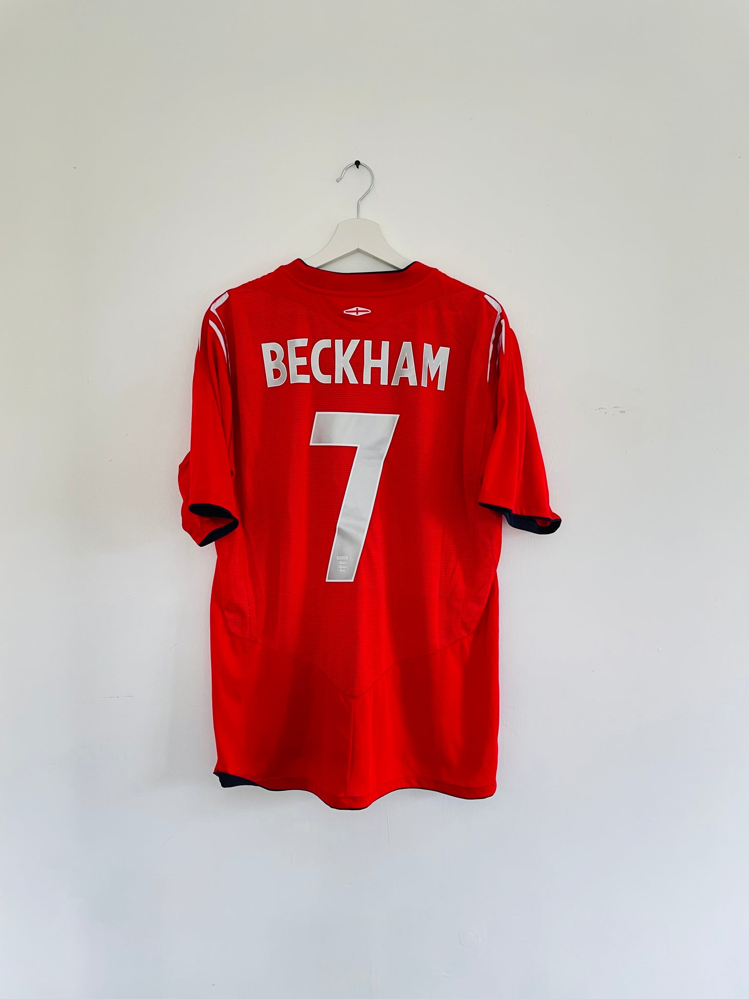 2004-06 England Home Shirt |Beckham #7 | Mint | XL