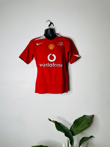 2004-06 Manchester United Home Shirt Keane Testimonial Edition | Keane #16 | Mint | S