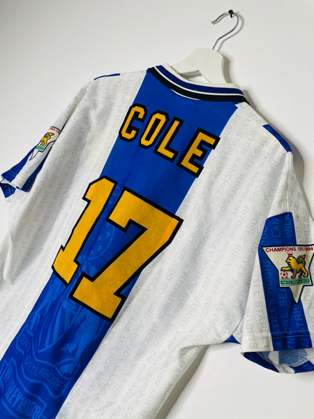 1994-96 Manchester United Third Shirt Cole #17 | Very Good | M