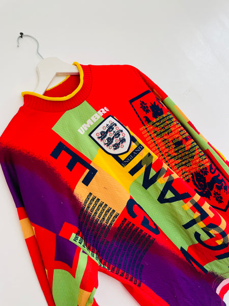 1994-96 England Goalkeeper Shirt | Fair | Youth
