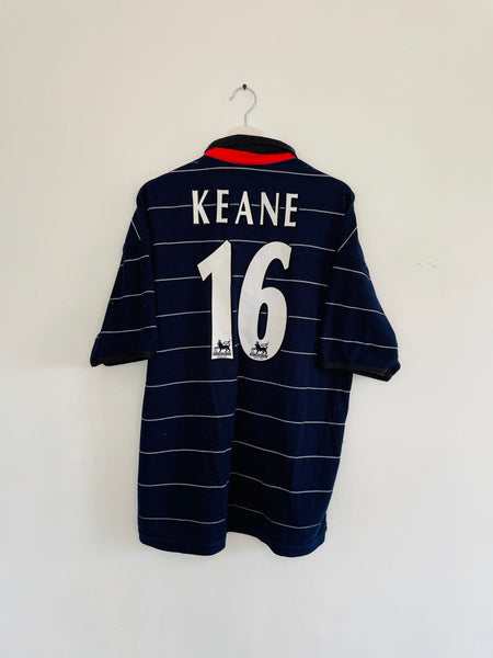 1999-00 Manchester United Away | Keane #16 |Very Good | XL