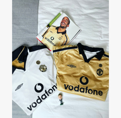 2001-02 Manchester United Third Reversible Centenary Shirt | Very Good | XXL