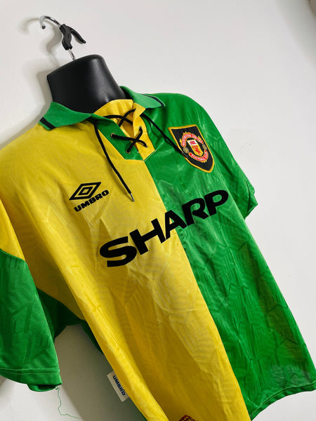 1992-94 Manchester United Third Shirt Cantona #7 | Very Good | Medium
