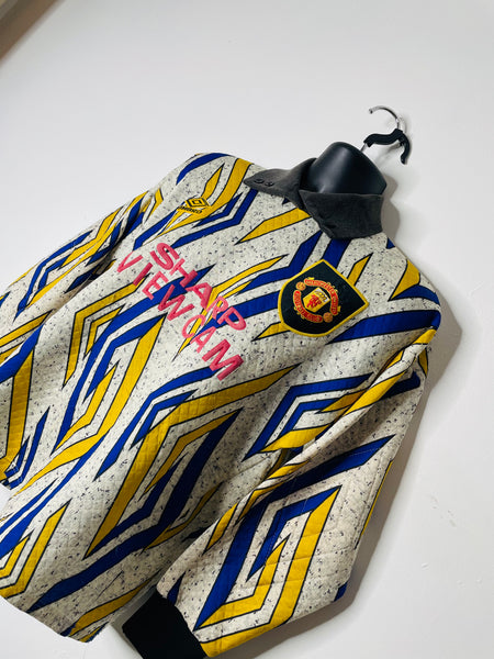 1993-95 Manchester United Goalkeeper Shirt | Schmeichel #1 | Good | S