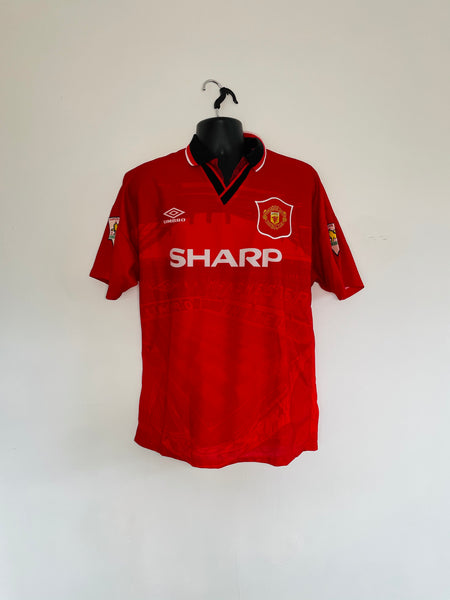 1994-96 Manchester United Home Shirt | Kanchelskis #14 | Mint | L