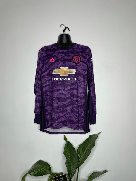 2019-20 Manchester United Goalkeeper Shirt | De Gea #1 | Excellent | L