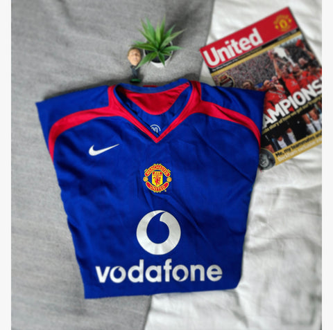 2005-06 Manchester United Away Shirt Rooney #10 | Good | L