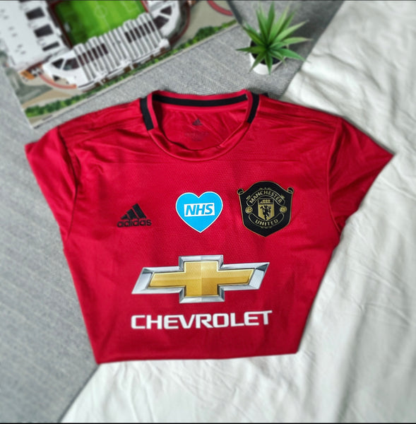 2019-20 Manchester United Home 'Black Lives Matter' Shirt | Fernandes #18 | BNWT | L