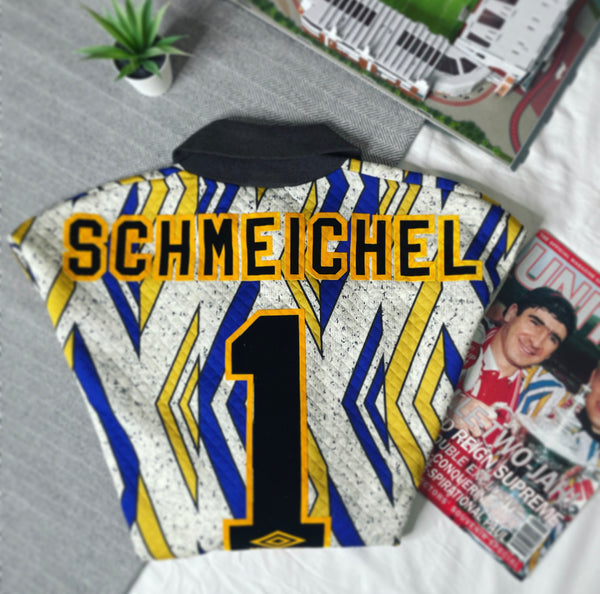 1993-95 Manchester United Goalkeeper Shirt | Schmeichel #1 | Good | S