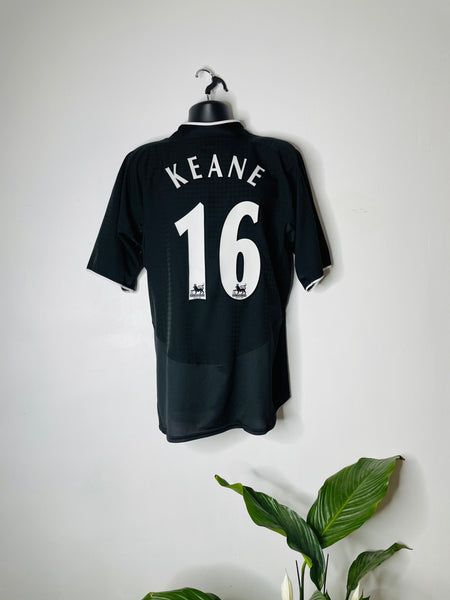 2003-05 Manchester United Away Shirt | Keane #16 | Mint | XL