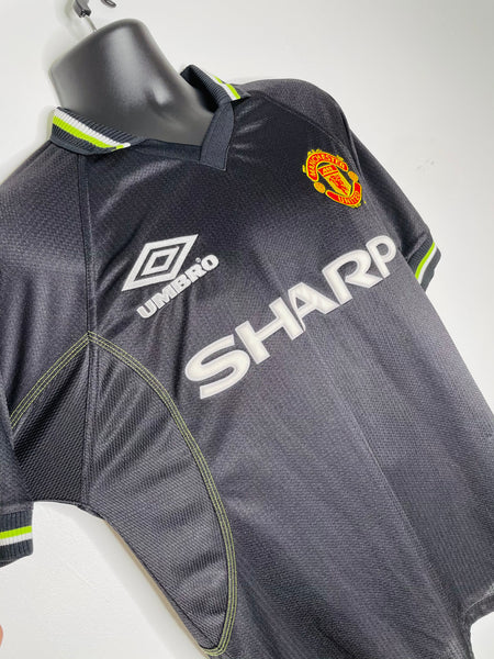 1998-99 Manchester United Away Shirt | Fair | XL
