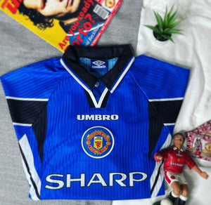 1996-98 Manchester United Third Shirt | Good | XXL