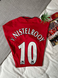 2002-04 Manchester United Home Shirt van Nistelrooy #10 | Fair | L