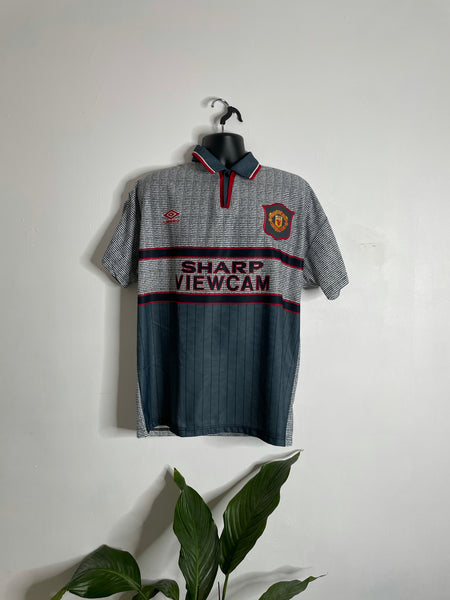 1995-96 Manchester United Away Shirt Cantona #7 | Mint | L
