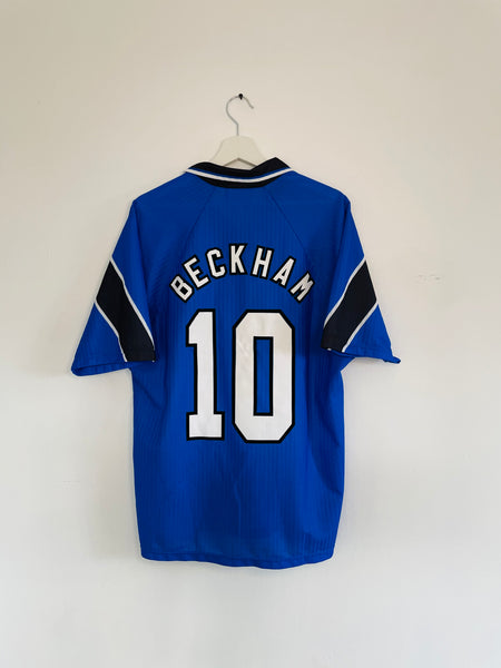 1996-98 Manchester United Third Shirt | Beckham #10 | Mint | Large