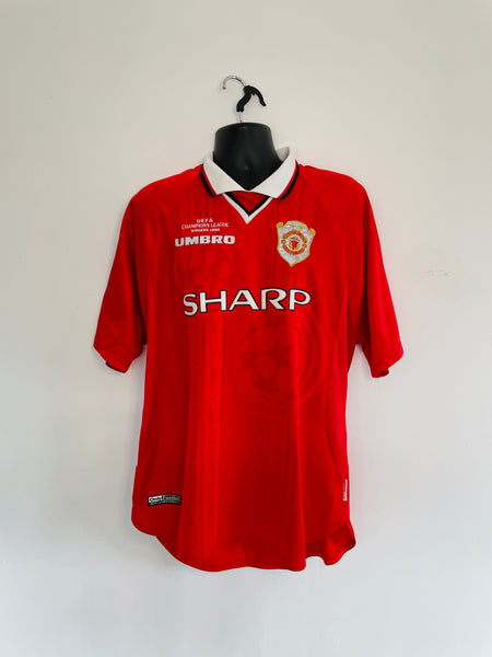 1997-99 Manchester United European ‘Treble’ Shirt | Solskjaer #20 | Mint | XXL