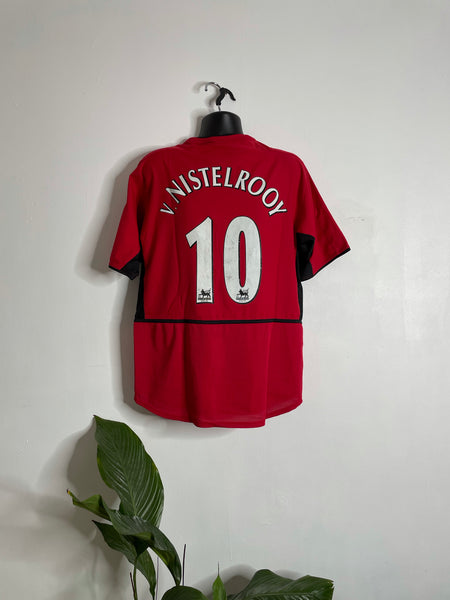 2002-04 Manchester United Home Shirt van Nistelrooy #10 | Fair | L