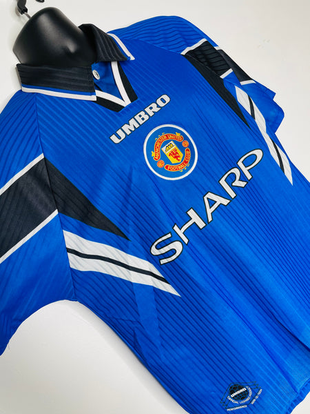 1996-98 Manchester United Third Shirt | Mint | L