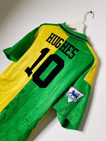 1992-94 Manchester United Third Shirt Hughes #10 | Mint | L