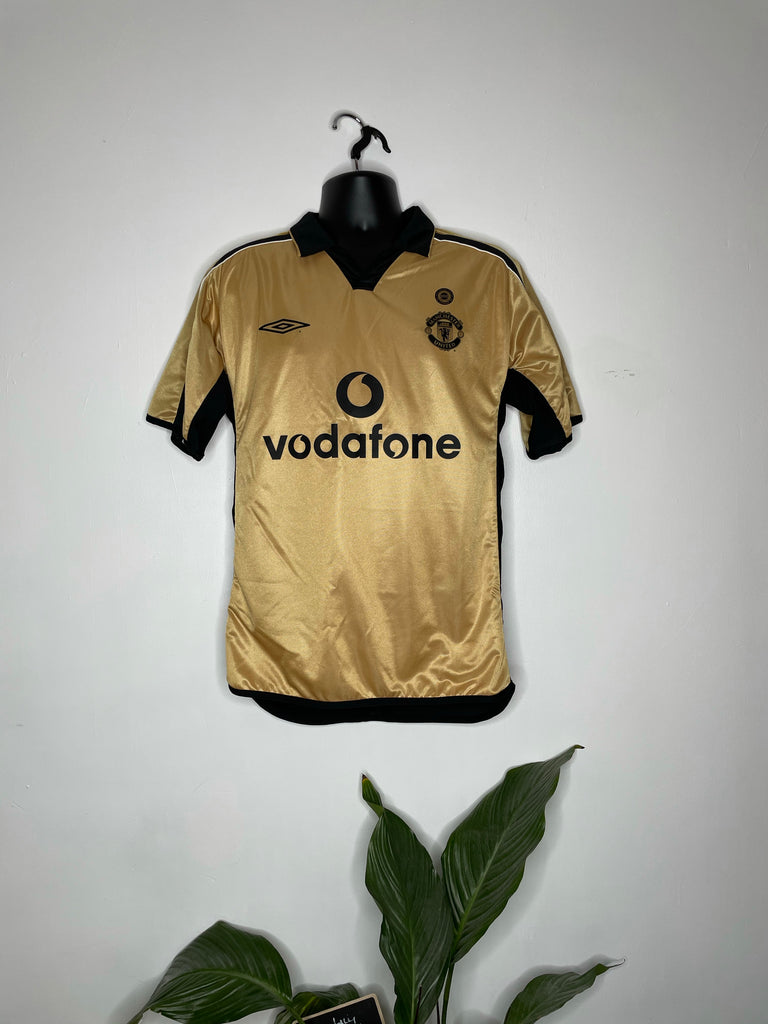 2001 02 Manchester United Third Reversible Centenary Shirt Good
