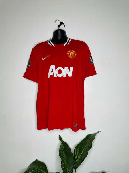 2011-12 Manchester United Home Shirt | Chicharito #14 | Very Good | S