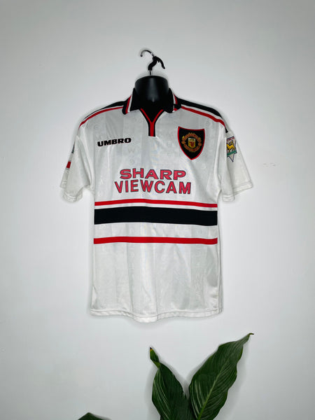 1997-99 Manchester United Away Shirt Keane #16 | Very Good | XXL