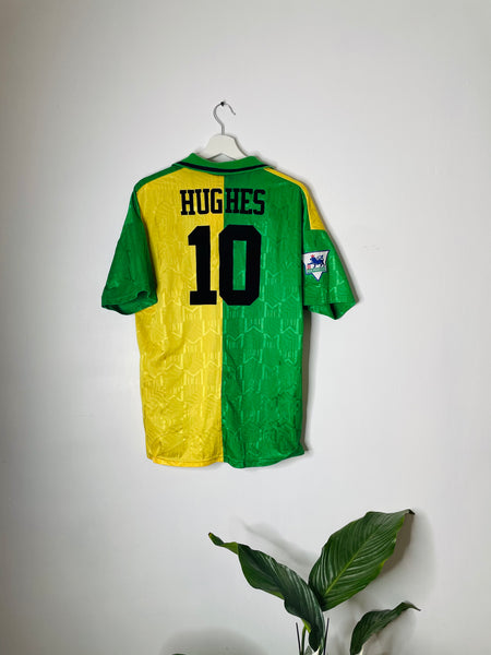 1992-94 Manchester United Third Shirt Hughes #10 | Mint | L